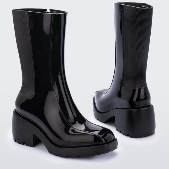 Melissa Black Nancy Boot - Picture 3 of 6